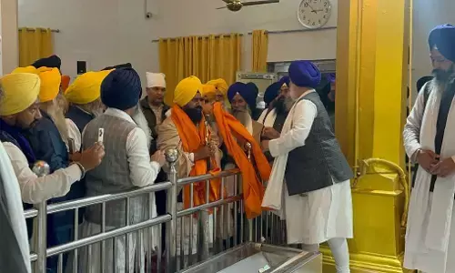 ਤਖ਼ਤ ਸਾਹਿਬ ਦੇ ਨਵੇਂ ਜਥੇਦਾਰ ਕੁਲਦੀਪ ਸਿੰਘ ਗੜਗੱਜ ਨੇ ਸਾਂਭਿਆ ਅਹੁੱਦਾ