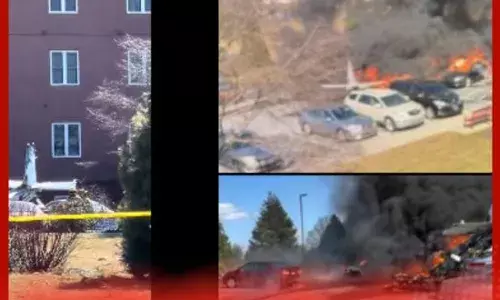 ਅਮਰੀਕਾ ਵਿੱਚ ਭਿਆਨਕ ਜਹਾਜ਼ ਹਾਦਸਾ: 5 ਲੋਕਾਂ ਦੇ ਮਾਰੇ ਜਾਣ ਦਾ ਖਦਸ਼ਾ