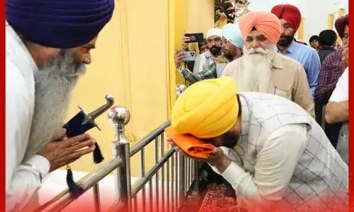 ਮੁੱਖ ਮੰਤਰੀ ਨੇ ਤਖ਼ਤ ਸ੍ਰੀ ਕੇਸਗੜ੍ਹ ਸਾਹਿਬ ਵਿਖੇ ਮੱਥਾ ਟੇਕਿਆ