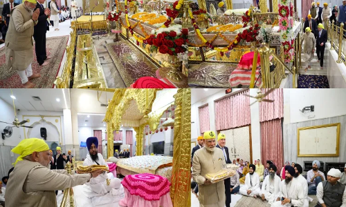 ਦਿੱਲੀ: ਨਿਊਜ਼ੀਲੈਂਡ ਦੇ ਪੀਐੱਮ ਨਾਲ ਸ੍ਰੀ ਰਕਾਬਗੰਜ ਸਾਹਿਬ ਪਹੁੰਚੇ ਪੀਐੱਮ ਮੋਦੀ