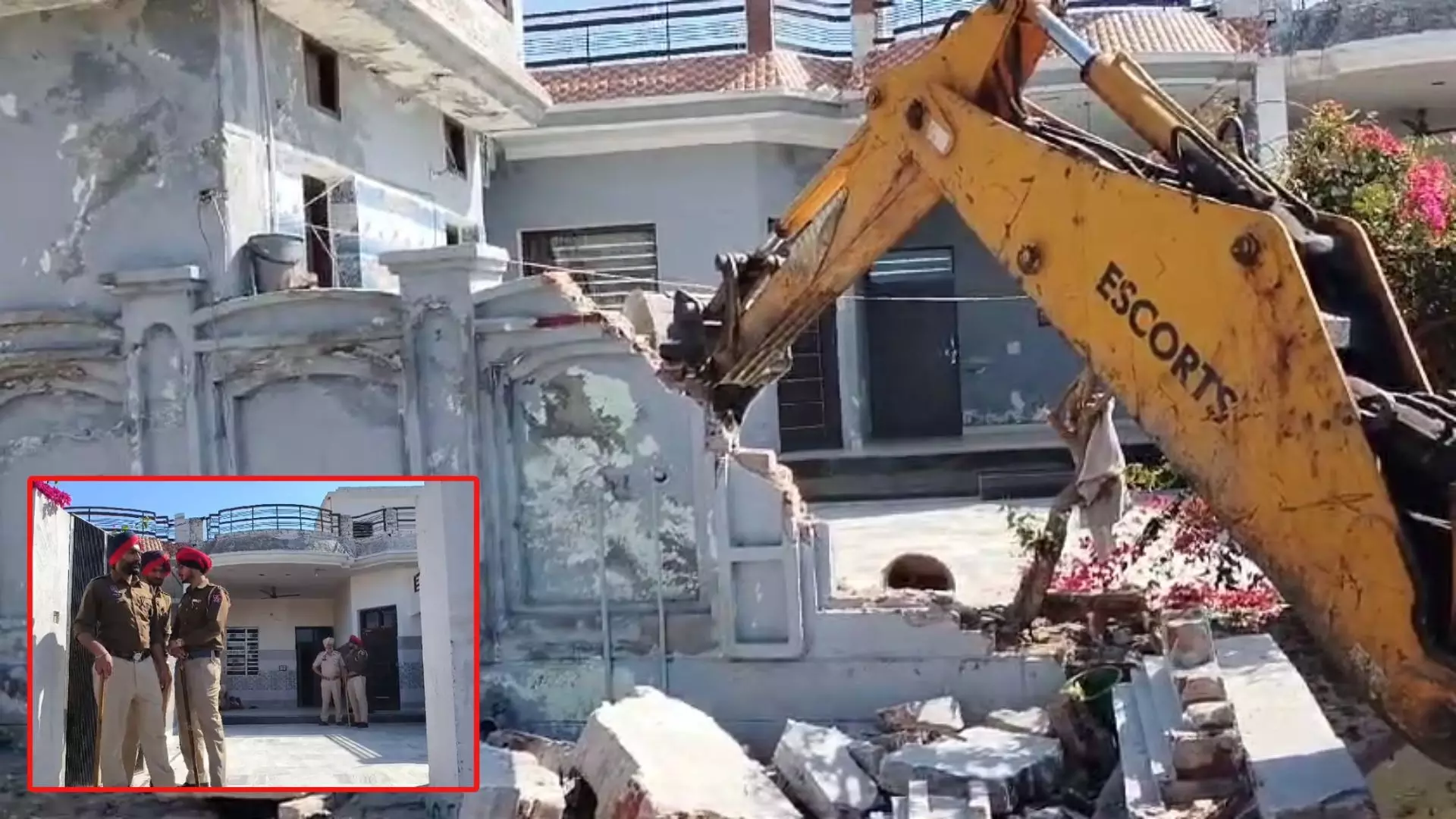 ਸੰਗਰੂਰ ਦੇ ਰਾਮਨਗਰ ਬਸਤੀ ਵਿਚ ਨਸ਼ਾ ਤਸਕਰਾਂ ਤੇ ਵੱਡੀ ਕਾਰਵਾਈ