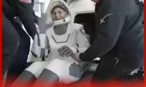 9 ਮਹੀਨਿਆਂ ਬਾਅਦ ਸੁਨੀਤਾ ਵਿਲੀਅਮਜ਼ ਪੁਲਾੜ ਤੋਂ ਵਾਪਸ ਆਈ (Video)