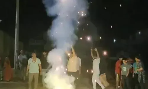 ਸੁਨੀਤਾ ਵਿਲੀਅਮਜ਼ ਦੇ ਜੱਦੀ ਪਿੰਡ ਵਿਚ ਹੋਈ ਆਤਿਸ਼ਬਾਜ਼ੀ