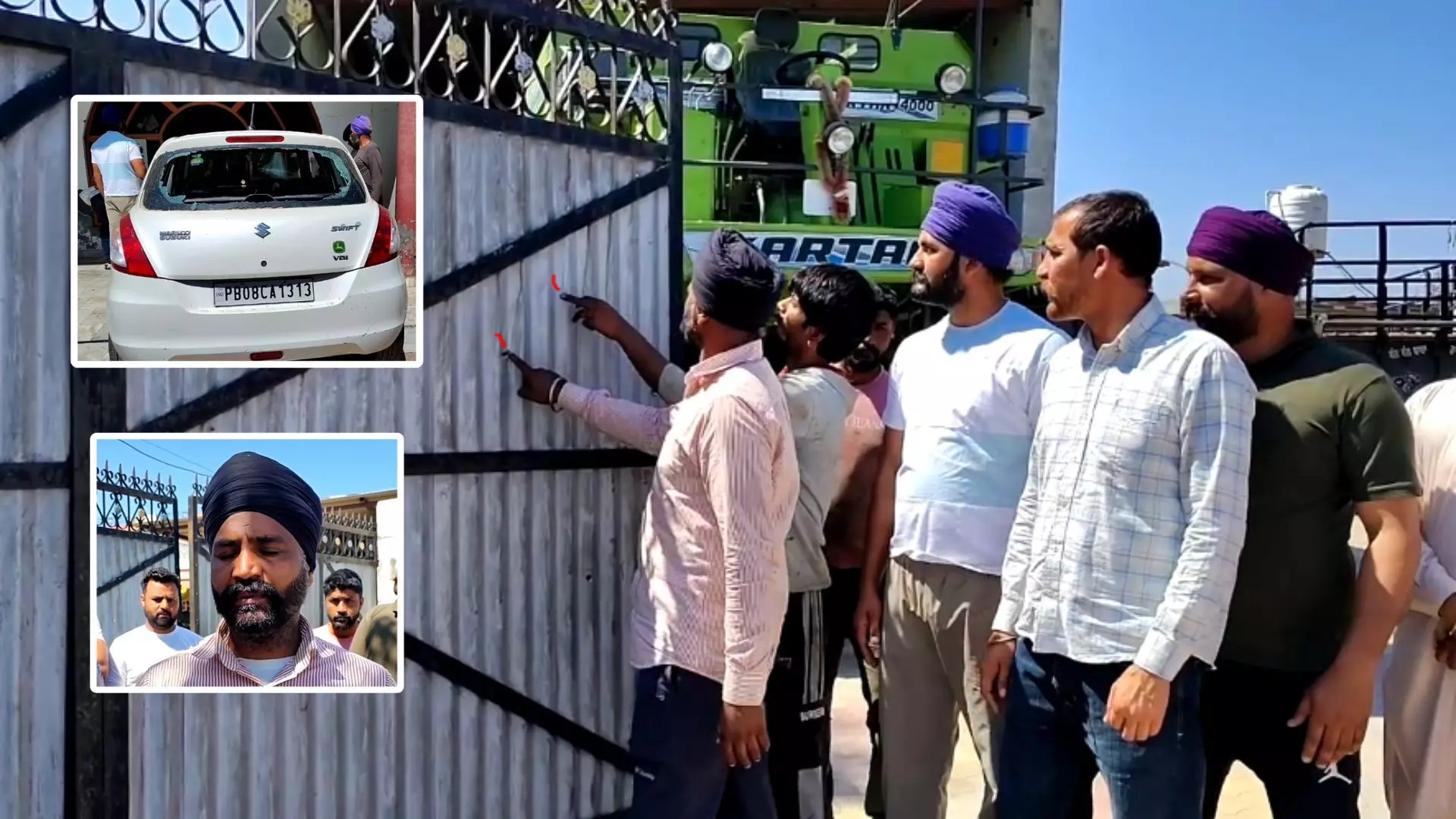 ਅੰਮ੍ਰਿਤਸਰ ਦੇ ਕੱਥੂਨੰਗਲ ਇਲਾਕੇ ਚ ਚੱਲੀਆਂ ਗੋਲੀਆਂ