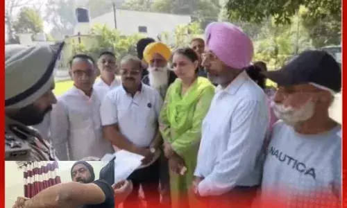 ਪਟਿਆਲਾ ਕਰਨਲ ਹਮਲੇ ਦਾ ਮਾਮਲਾ: ਸਾਬਕਾ ਫੌਜੀਆਂ ਨੇ ਕੀਤਾ ਵਿਰੋਧ ਪ੍ਰਦਰਸ਼ਨ