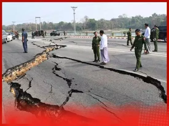ਮਿਆਂਮਾਰ ‘ਚ ਫਿਰ ਭੂਚਾਲ ਦੇ ਝਟਕੇ, 24 ਘੰਟਿਆਂ ‘ਚ 16 ਵਾਰ ਧਰਤੀ ਕੰਬੀ