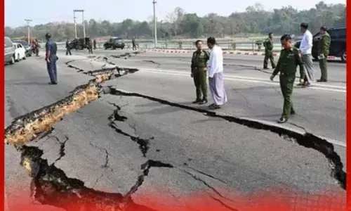 ਮਿਆਂਮਾਰ ‘ਚ ਫਿਰ ਭੂਚਾਲ ਦੇ ਝਟਕੇ, 24 ਘੰਟਿਆਂ ‘ਚ 16 ਵਾਰ ਧਰਤੀ ਕੰਬੀ