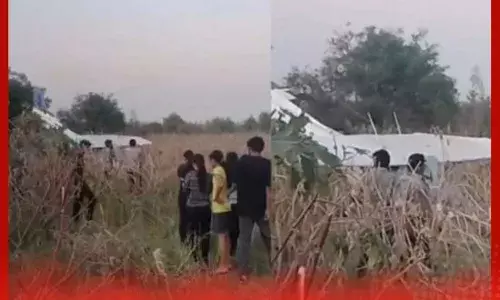 ਗੁਜਰਾਤ ਚ ਜਹਾਜ਼ ਹਾਦਸਾਗ੍ਰਸਤ