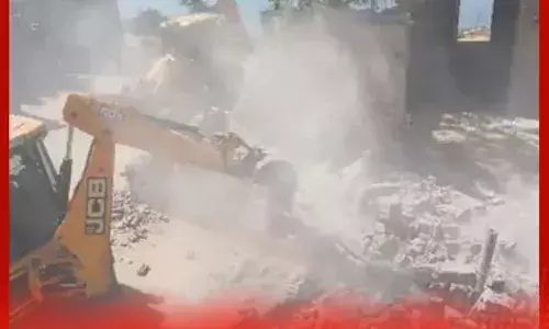 ਬਰਨਾਲਾ ਵਿੱਚ ਨਸ਼ਾ ਤਸਕਰ ਦੀ ਜਾਇਦਾਦ ਤੇ ਚੱਲੀ JCB ਮਸ਼ੀਨ