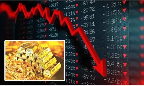 ਸ਼ੇਅਰ ਬਜ਼ਾਰ ਦੇ ਨਾਲ ਸੋਨਾ-ਚਾਂਦੀ ਦੇ ਭਾਅ ਵੀ ਡਿੱਗੇ