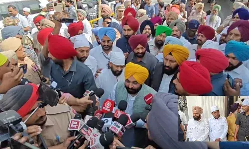 ਹੰਸਰਾਜ ਹੰਸ ਦੀ ਪਤਨੀ ਦੇ ਭੋਗ ’ਤੇ ਪੁੱਜੇ ਮੁੱਖ ਮੰਤਰੀ ਮਾਨ