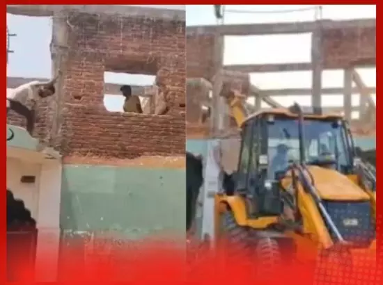 ਵਕ਼ਫ਼ ਸੋਧ ਬਿੱਲ ਤੋਂ ਬਾਅਦ ਪਹਿਲੀ ਕਾਰਵਾਈ, ਮਦਰੱਸੇ ਨੂੰ ਢਾਹਿਆ ਗਿਆ