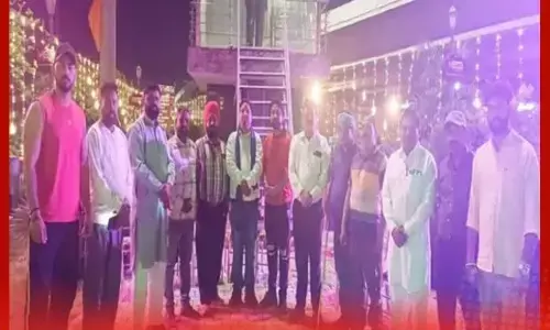 ਅੱਤਵਾਦੀ ਧਮਕੀ ਦੇ ਬਾਵਜੂਦ ਅੰਬੇਡਕਰ ਜੰਤੀ ਮਨਾਈ