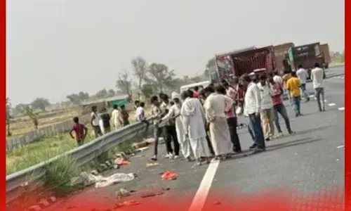 ਦਿੱਲੀ-ਮੁੰਬਈ ਐਕਸਪ੍ਰੈਸਵੇਅ ਤੇ ਹਾਦਸਾ; 6 ਸਫਾਈ ਕਰਮਚਾਰੀਆਂ ਦੀ ਮੌਤ