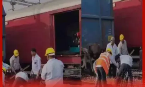 ਬੁਲੰਦਸ਼ਹਿਰ: ਮਾਲ ਗੱਡੀ ਪਟੜੀ ਤੋਂ ਉਤਰੀ, 2 ਡੱਬੇ ਪਲਟ ਗਏ