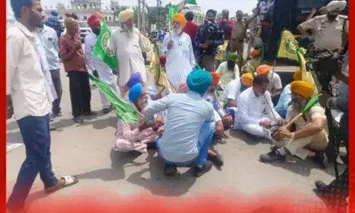 ਸ਼ੰਭੂ ਬਾਰਡਰ ਤੇ ਪੰਜਾਬ ਤੋਂ ਆ ਰਹੇ ਕਿਸਾਨਾਂ ਨੂੰ ਰੋਕਿਆ