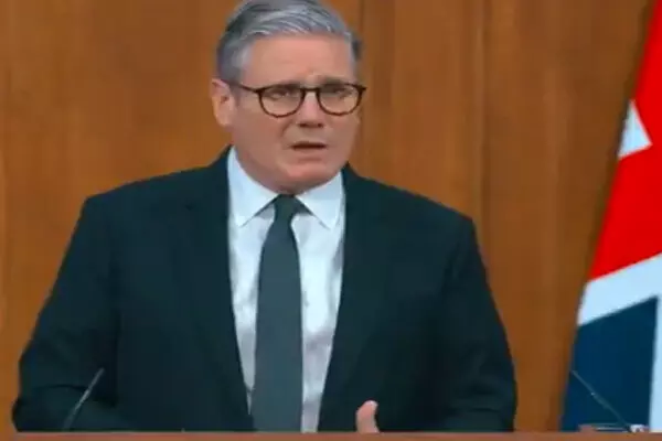 ਯੂ.ਕੇ. ਦੇ ਪ੍ਰਧਾਨ ਮੰਤਰੀ ਦਾ ਘਰ ਫੂਕਿਆ