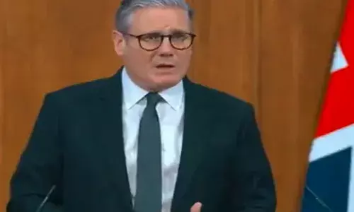 ਯੂ.ਕੇ. ਦੇ ਪ੍ਰਧਾਨ ਮੰਤਰੀ ਦਾ ਘਰ ਫੂਕਿਆ