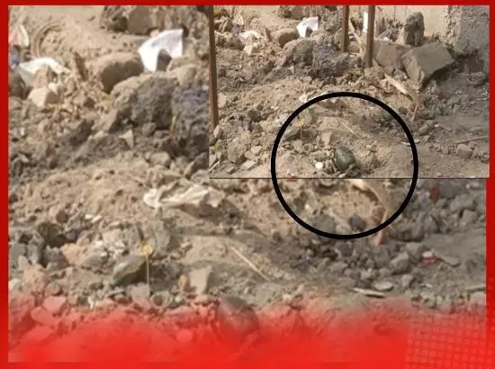 ਬਟਾਲਾ ਵਿੱਚ ਸ਼ਰਾਬ ਠੇਕੇ ਦੇ ਬਾਹਰ ਮਿਲਿਆ ਗ੍ਰੇਨੇਡ ਬਟਾਲਾ ਵਿੱਚ ਸ਼ਰਾਬ ਠੇਕੇ ਦੇ ਬਾਹਰ ਮਿਲਿਆ ਗ੍ਰੇਨੇਡ