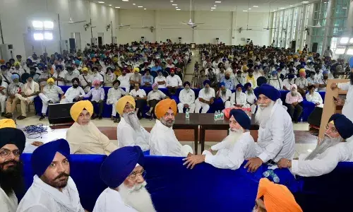 ਪੰਜ ਮੈਂਬਰੀ ਕਮੇਟੀ ਵੱਲੋਂ ਹੁਸ਼ਿਆਰਪੁਰ ਚ ਲੋਕਾਂ ਨੂੰ ਲਾਮਬੰਦੀ ਦੀ ਅਪੀਲ
