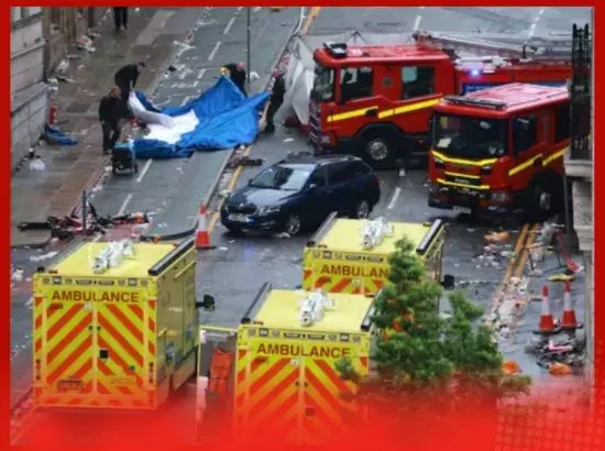 ਬ੍ਰਿਟੇਨ ਵਿੱਚ ਜਿੱਤ ਪਰੇਡ ਦੌਰਾਨ ਕਾਰ ਨੇ ਲੋਕਾਂ ਨੂੰ ਦਰੜਿਆ