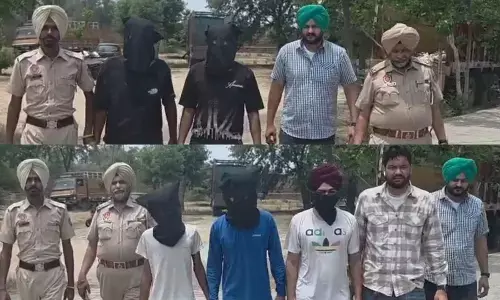 ਮੋਗਾ ਪੁਲਿਸ ਵੱਲੋਂ ਹੈਰੋਇਨ ਤੇ ਮੋਟਰਸਾਈਕਲ ਸਮੇਤ 5 ਨਸ਼ਾ ਤਸਕਰ ਗ੍ਰਿਫਤਾਰ