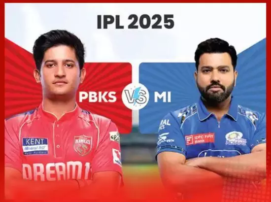 IPL 2025: ਪੰਜਾਬ ਕਿੰਗਜ਼ ਬਨਾਮ ਮੁੰਬਈ ਇੰਡੀਅਨਜ਼ ਚ ਮੁਕਾਬਲਾ ਅੱਜ