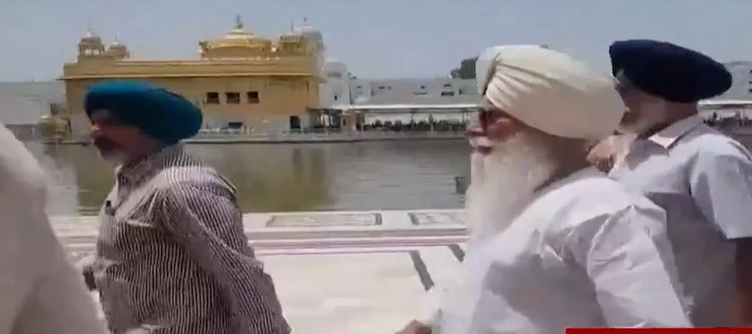 ਡੇਰਾ ਬਿਆਸ ਦੇ ਮੁਖੀ ਗੁਰਿੰਦਰ ਢਿੱਲੋਂ ਨੇ ਸਰਬਤ ਦੇ ਭਲੇ ਦੀ ਕੀਤੀ ਅਰਦਾਸ