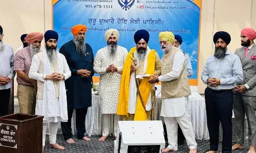 ਡਿਕਸੀ ਗੁਰੂ ਘਰ ਵਿਖੇ ਸਿੰਘ ਸਾਹਿਬ ਗਿਆਨੀ ਬਲਵਿੰਦਰ ਸਿੰਘ ਜੀ ਦਾ ਸਨਮਾਨ ਕੀਤਾ ਗਿਆ