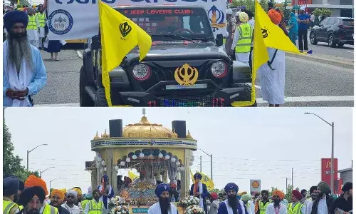 ਬਰੈਂਪਟਨ ਵਿਖੇ ਸ੍ਰੀ ਗੁਰੂ ਅਰਜਨ ਦੇਵ ਜੀ ਦੇ ਸ਼ਹੀਦੀ ਅਤੇ ਸਮੂੰਹ ਸਿੱਖਾਂ ਦੀ ਸ਼ਹੀਦੀ ਨੂੰ ਸਮਰਪਿਤ ਵਿਸ਼ਾਲ ਨਗਰ ਕੀਰਤਨ ਸਜਾਇਆ ਗਿਆ