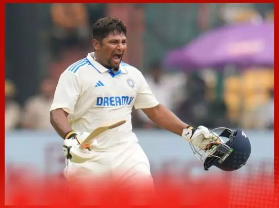 ਸਰਫਰਾਜ਼ ਖਾਨ ਨੇ ਇੰਟਰਾ ਸਕੁਐਡ ਮੈਚ ਵਿੱਚ ਲਗਾਇਆ ਸੈਂਕੜਾ