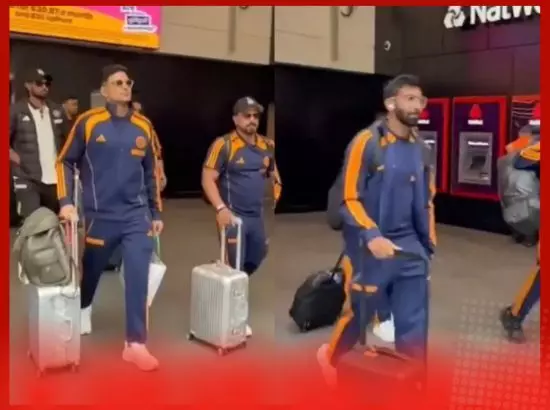 ਇੰਗਲੈਂਡ ਖ਼ਿਲਾਫ਼ ਪਹਿਲੇ ਟੈਸਟ ਲਈ ਲੀਡਜ਼ ਪਹੁੰਚੀ ਟੀਮ ਇੰਡੀਆ