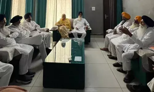 ਭਰਤੀ ਕਮੇਟੀ ਅਤੇ ਅਕਾਲੀ ਦਲ ਵਾਰਿਸ ਪੰਜਾਬ ਦੀ ਹੋਈ ਮੀਟਿੰਗ