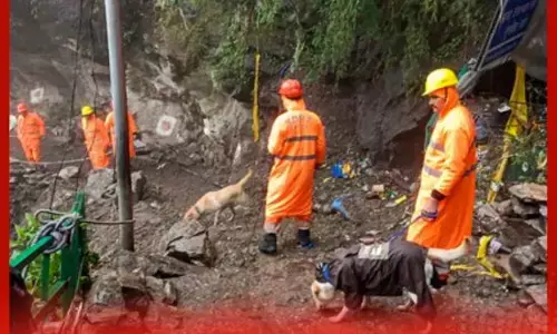 ਬੱਦਲ ਫਟਣ ਨਾਲ ਨਿਰਮਾਣ ਅਧੀਨ ਹੋਟਲ ਵਾਲੀ ਥਾਂ ਤੇ ਵੱਡਾ ਹਾਦਸਾ