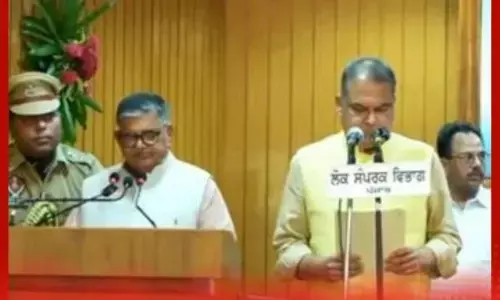 ਸੰਜੀਵ ਅਰੋੜਾ ਨੇ ਚੁੱਕੀ ਸਹੁੰ, ਮਹਿਕਮੇ ਵੀ ਦਿੱਤੇ