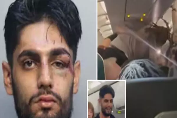 ਅਮਰੀਕਾ ਦੇ ਜਹਾਜ਼ ਵਿਚ ਭਾਰਤੀ ਨੌਜਵਾਨ ਨੇ ਪਾਇਆ ਖੌਰੂ