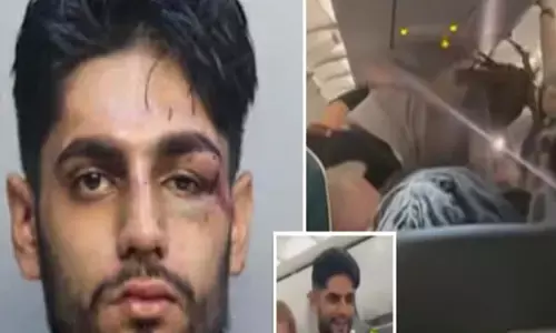 ਅਮਰੀਕਾ ਦੇ ਜਹਾਜ਼ ਵਿਚ ਭਾਰਤੀ ਨੌਜਵਾਨ ਨੇ ਪਾਇਆ ਖੌਰੂ