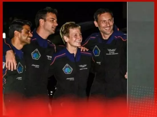 ਸ਼ੁਭਾਂਸ਼ੂ ਸ਼ੁਕਲਾ ਦੀ ਇਤਿਹਾਸਕ ਵਾਪਸੀ: ਪੁਲਾੜ ਯਾਤਰੀ ਦੀ ਸੁਰੱਖਿਅਤ ਧਰਤੀ ‘ਤੇ ਵਾਪਸੀ ਸ਼ੁਭਾਂਸ਼ੂ ਸ਼ੁਕਲਾ ਦੀ ਇਤਿਹਾਸਕ ਵਾਪਸੀ: ਪੁਲਾੜ ਯਾਤਰੀ ਦੀ ਸੁਰੱਖਿਅਤ ਧਰਤੀ ‘ਤੇ ਵਾਪਸੀ