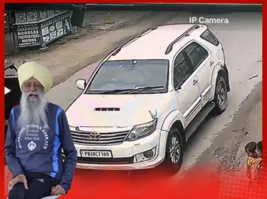 ਐਥਲੀਟ ਫੌਜਾ ਸਿੰਘ ਨੂੰ ਟੱਕਰ ਮਾਰ ਕੇ ਭੱਜਣ ਵਾਲਾ ਗ੍ਰਿਫ਼ਤਾਰ