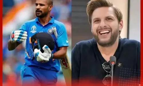 ਸ਼ਾਹਿਦ ਅਫਰੀਦੀ ਨੇ ਸ਼ਿਖਰ ਧਵਨ ਨੂੰ ਕਿਹਾ ਸੜਿਆ ਹੋਇਆ ਆਂਡਾ