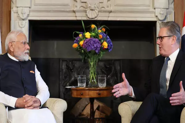 ਭਾਰਤ ਅਤੇ ਬਰਤਾਨੀਆ ਵੱਲੋਂ ਮੁਕਤ ਵਪਾਰ ਸੰਧੀ ’ਤੇ ਦਸਤਖ਼ਤ