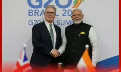 PM Modi ਯੂਕੇ ਪਹੁੰਚੇ: ਉਡੀਕਿਆ ਜਾ ਰਿਹਾ ਮੁਕਤ ਵਪਾਰ ਸਮਝੌਤਾ ਅੱਜ ਹੋਣ ਦੀ ਉਮੀਦ