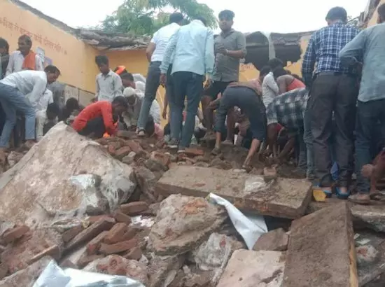 ਰਾਜਸਥਾਨ ਵਿੱਚ ਸਕੂਲ ਦੀ ਇਮਾਰਤ ਡਿੱਗਣ ਕਾਰਨ 4 ਦੀ ਮੌਤ