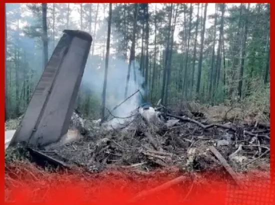 ਅੱਗ ਲੱਗਣ ਤੋਂ ਬਾਅਦ ਜਹਾਜ਼ ਹਾਦਸੇ ਦਾ ਦਿਲ ਦਹਿਲਾਉਣ ਵਾਲਾ ਵੀਡੀਓ ਆਇਆ ਸਾਹਮਣੇ