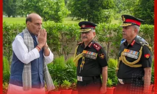 ਕਾਰਗਿਲ ਵਿਜੇ ਦਿਵਸ: ਰਾਜਨਾਥ ਸਿੰਘ ਸਮੇਤ ਫੌਜ ਮੁਖੀਆਂ ਨੇ ਨਾਇਕਾਂ ਨੂੰ ਸ਼ਰਧਾਂਜਲੀ ਭੇਟ ਕੀਤੀ