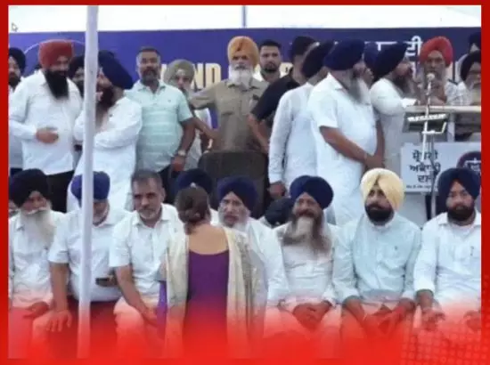 ਪੰਜਾਬ ਵਿੱਚ ਇੱਕ ਇੰਚ ਵੀ ਜ਼ਮੀਨ ਨਹੀਂ ਲੈਣ ਦੇਵਾਂਗੇ: ਸੁਖਬੀਰ ਬਾਦਲ