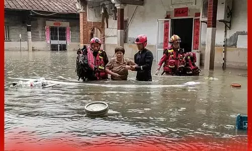 ਚੀਨ ਵਿੱਚ ਭਾਰੀ ਹੜ੍ਹਾਂ ਨੇ ਮਚਾਈ ਤਬਾਹੀ, 34 ਲੋਕਾਂ ਦੀ ਮੌਤ