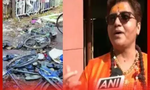 ਮਾਲੇਗਾਓਂ ਕੇਸ ਵਿੱਚ ਬਰੀ ਹੋਣ ਤੋਂ ਬਾਅਦ ਸਾਧਵੀ ਪ੍ਰਗਿਆ ਦਾ ਕਾਂਗਰਸ ਤੇ ਹਮਲਾ