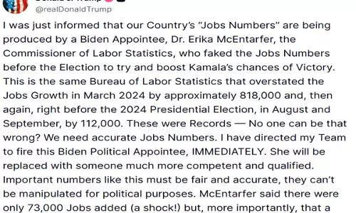 ਅਮਰੀਕਾ ਵਿਚ ਪੈਦਾ ਹੋਈਆਂ 73 ਹਜ਼ਾਰ ਨੌਕਰੀਆਂ