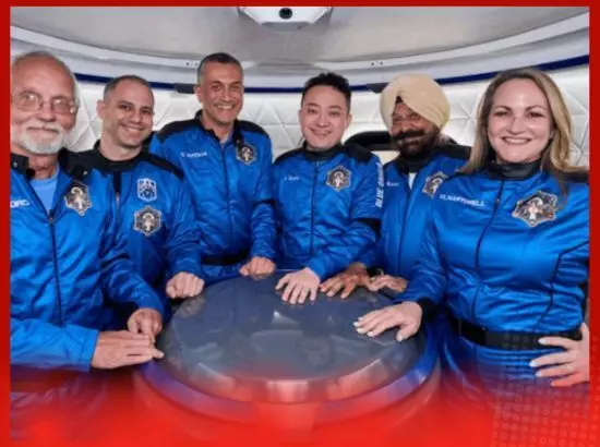 ਬਲੂ ਓਰਿਜਿਨ ਮਿਸ਼ਨ: 6 ਲੋਕ ਅੱਜ ਪੁਲਾੜ ਦੀ ਯਾਤਰਾ ਕਰਨਗੇ